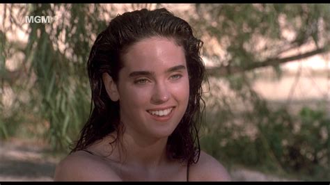 Jennifer Connelly Naked Body from The Hot Spot (1990)